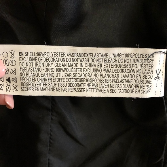 Forever 21 Black Blazer with Zipper Pockets - Picture 3 of 5